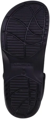 Miniatura 5 de Nautica Zuecos para hombre, sandalias deportivas deportivas, sin cordones con correa trasera ajustable, (zapatos de aguapantuflas peludas) River Edge