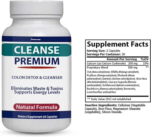 Miniatura 2 de Suplemento de fórmula avanzada Cleanse Premium, paquete de 2 unidades, 60 días de suministro