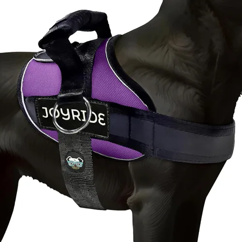 Miniatura 9 de Joyride Harness 2.0 - El arnés original para perro con anilla lateral sin tirones - Sin estrangulamiento, a prueba de escapes, reflectante, 3 clips
