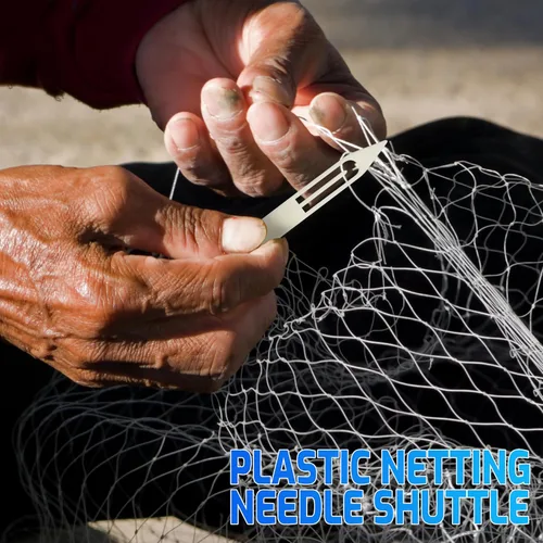 Miniatura 6 de Kit de reparación de redes de pesca, 7/21 Uds., agujas de reparación de red de fundición, herramienta de pesca tamaño 3 4 5 6 7 8 9