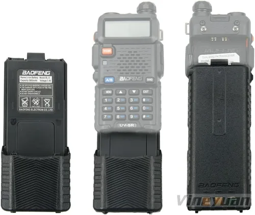 Miniatura 6 de BL-5L 3800mAh Batería extendida para UV-5R UV-5RA UV-5RB UV-5RE BF-F8HP Series Radio Batería con cable cargador USB