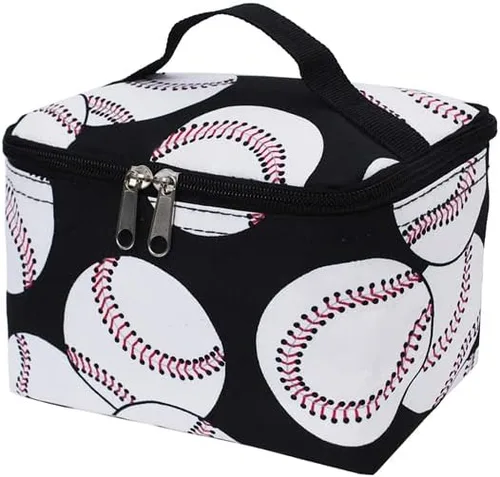 Miniatura 13 de NGIL Bolsa de cosméticos de viaje, bolsa organizadora de maquillaje para mujeres y niñas, Azul Rey Diamantina, Casual