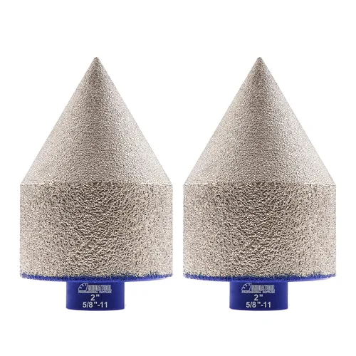 Miniatura 22 de SHDIATOOL Brocas biseladoras de diamante de 1-3/8 pulgadas para agrandar los pedazos de fresado de cerámica del granito del mármol de la teja