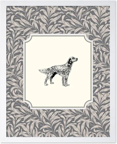 Miniatura 12 de Poster Master Póster Vintage de Cocker Spaniel Inglés - Impronta Retro de Perro - Arte Floral - Arte de Cachorros - Arte para Amantes de Animales
