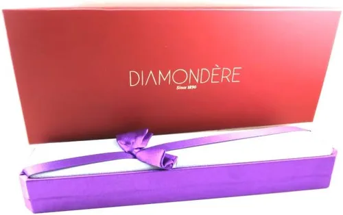 Miniatura 4 de Diamondere Pulsera de zafiro azul de talla ovalada natural y certificada en oro blanco de 14 quilates Pulsera de 4.89 quilates para mujer, longitud