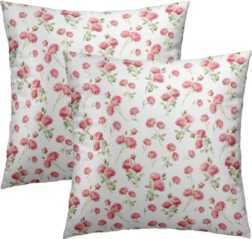 Miniatura 36 de Funda de almohada marrón con estampado de leopardo - 2 piezas Funda de almohada de guepardo de 16x16 pulgadas Fundas de almohada de algodón