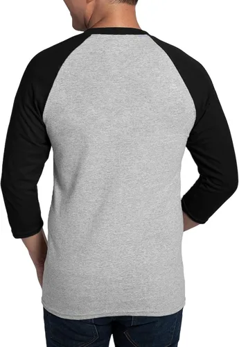Miniatura 2 de CafePress Vegan Life Vegetatian Veganis Men's Cotton Baseball Jersey, 3/4 Raglan Sleeve Shirt