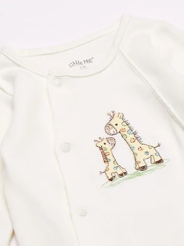 Miniatura 2 de Little Me Unisex Baby 2 Piece Footie and Cap Set