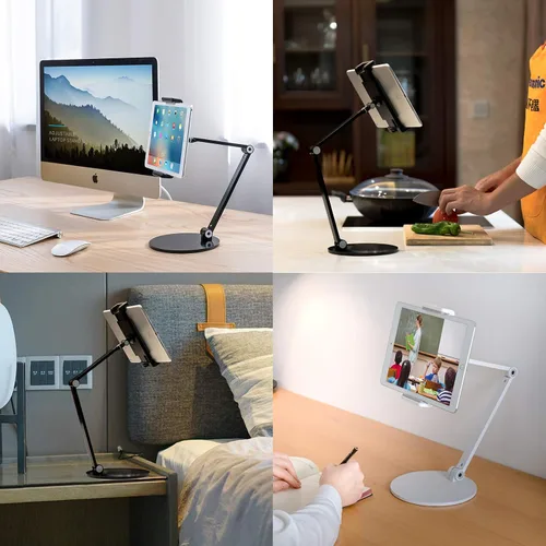 Miniatura 2 de Soporte para iPad para Escritorio, Soporte Surface Pro, Soporte Ajustable Multi-Ángulo para Tableta para Pantalla de 4.7''- 13'' Microsoft Surface