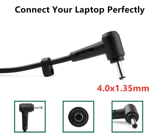 Cargador adaptador de CA de 33 W 1.75A 19V compatible con Asus Vivobook X200MA X200M X200CA X200C X200 X202E X202 X201E X201 Q200E Q200 S200E S200