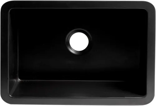 Miniatura 10 de ALFI brand ABF2718UD-BM - Fregadero de cocina, negro mate