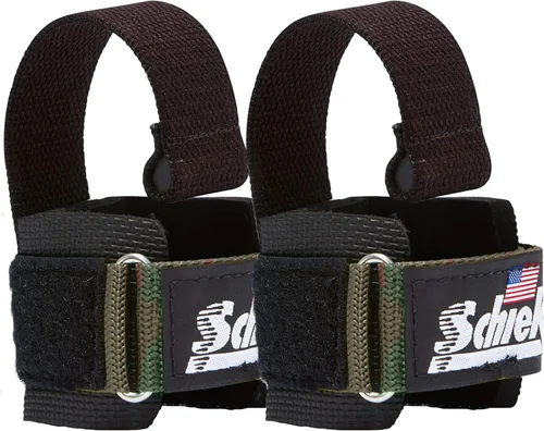 Miniatura 8 de Correas de elevación Schiek Sports Model 1000-DLS Deluxe Dowel Rojo