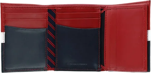 Miniatura 11 de Tommy Hilfiger - Cartera para hombre, triple pliegue, delgada, incluye ventana de identificación y tarjetero para tarjetas de crédito