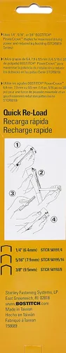 Miniatura 3 de BOSTITCH Engrapadora de martillo/clavadora, manual, 1/4 de pulgada a 3/8 de pulgada (H30-8)