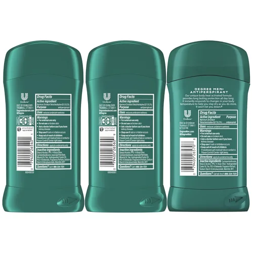 Miniatura 2 de Degree Degree Advanced - Desodorante para hombre con 72 horas de protección antitranspirante y Degree Extreme Blast and Sport con protección de 48