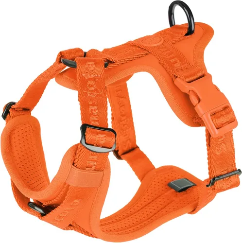 Miniatura 11 de Arnés para perro sin tirones con licra, dispersión de fuerza de tres puntos y acolchado 3D, malla transpirable ajustable para perros pequeños