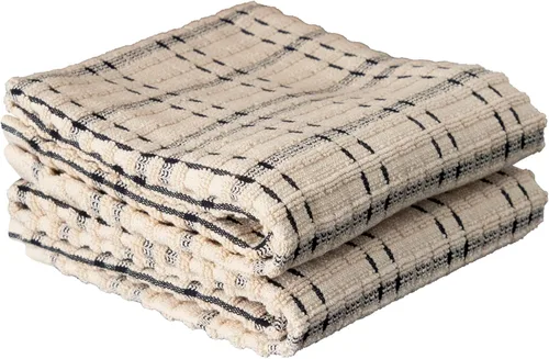 Miniatura 39 de Ritz Royale Collection - Juego de paños de cocina de 100 % algodón peinado, altamente absorbente, 13-3/4 x 12 pulgadas, 3 unidades, grafito sólido