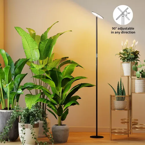Miniatura 8 de chiphy Luces de cultivo, luz de planta de espectro completo de 85" para plantas de interior, temporizador de 4/8/12H, lámpara de cultivo de 40W, 10
