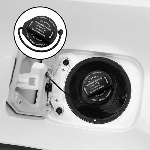 Miniatura 7 de Volkswagen VW Jetta Golf GTI GTI R SportWagen Alltrack Tiguan, Audi A4 A5 A8 S4 S5 S8 Q5 RS5 SQ5 Allroad Tapa de combustible 5C0201550T
