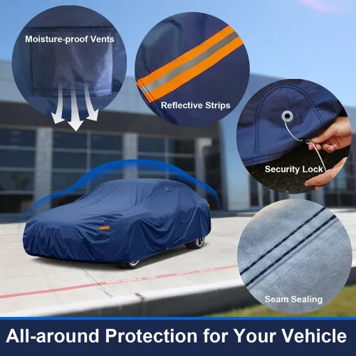 Miniatura 5 de Kaugung Funda de coche resistente para BMW M2 (2019-2024), impermeable, resistente a todo tipo de clima, protección contra el sol, lluvia, polvo