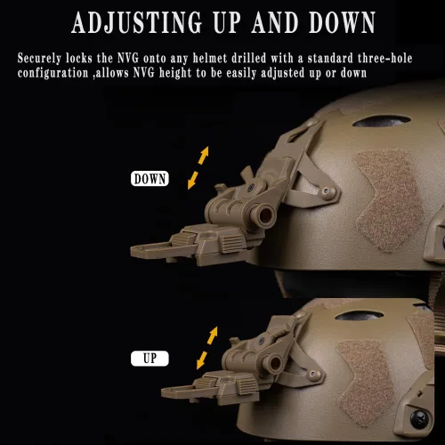 Miniatura 6 de Night Vision L4G69 - Soporte para casco táctico de Airsoft NVG para gafas de visión nocturna PVS15 PVS18 GPNVG18