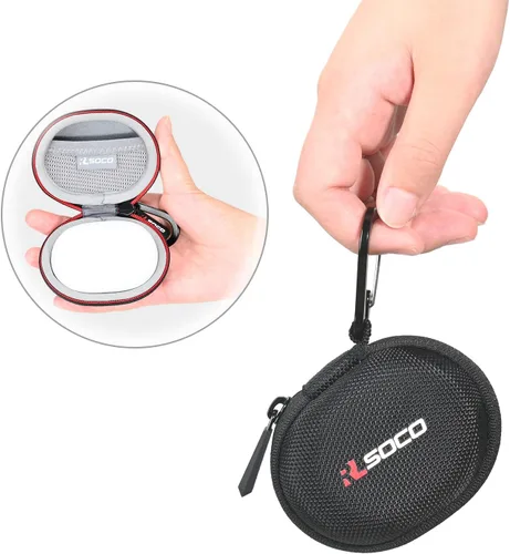 Miniatura 3 de RLSOCO Funda de transporte para auriculares inalámbricos Huawei FreeBuds Pro 5/Pro 4/Pro 3/Pro 2+/Pro 2/Pro - Negro (solo funda)