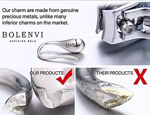 Miniatura 6 de Abalorio de plata de ley con diseño de dragón de fuego de hielo para Pandora y pulseras y collares similares