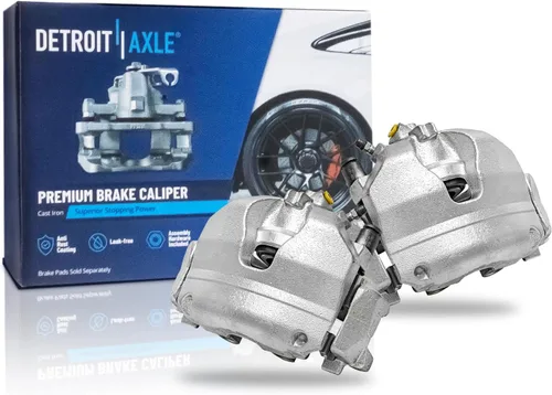 Miniatura 71 de Detroit Axle - 4 pinzas de freno para Honda Element 2003-2011 Pinzas de freno de disco con soportes 2004 2005 2006 2007 2008 2009 2010 reemplazo