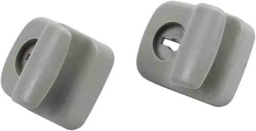 Miniatura 4 de RLB-HILON Clip para visera solar 69409-9Z403 compatible con Nissan Xterra 2001 a 2004 años, para Nissan Frontier 2000 a 2004 años, clip de retención