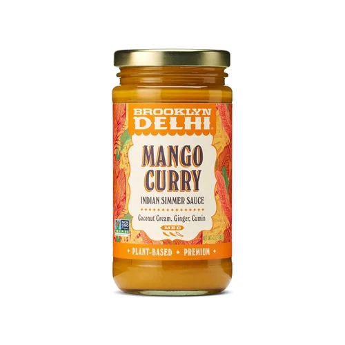 Miniatura 14 de Brooklyn Delhi Masala de mantequilla de anacardo - Salsa india a fuego lento con tomates crema de anacardo, pimentón dulce, 12 onzas, lo