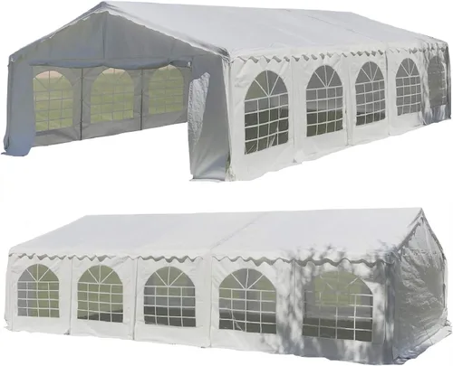 Miniatura 14 de Delta Carpas de polietileno económicas de 20 x 16 pies para fiestas, carpas para fiestas al aire libre, refugio de eventos de fiesta de boda