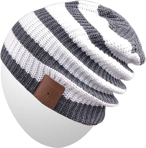 Miniatura 50 de Rotibox - Gorro inalámbrico con Bluetooth para deportes al aire libre, regalo de Navidad.