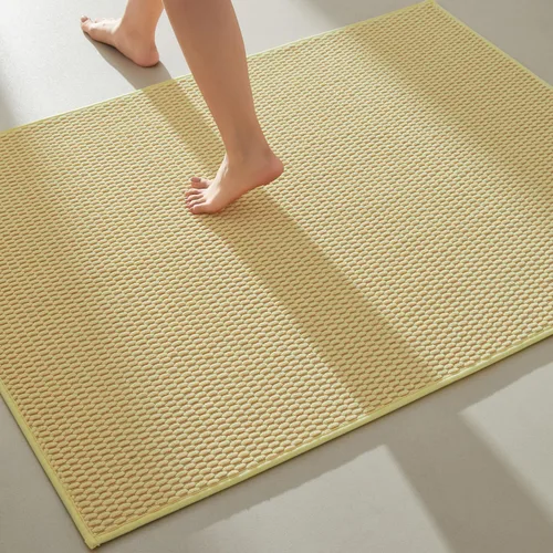 Miniatura 59 de TYUU Alfombras de Baño Antideslizantes Lavables, Tapete de Baño Súper Absorbente Delgado de Pila Baja para Secar Rápido, Alfombra de Baño Pequeña