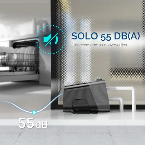 Miniatura 3 de Bomba Aquastrong Smart 45 de presión de agua para toda la casa 80 PSI, 115V automática de velocidad variable, presión constante, diseño integrado