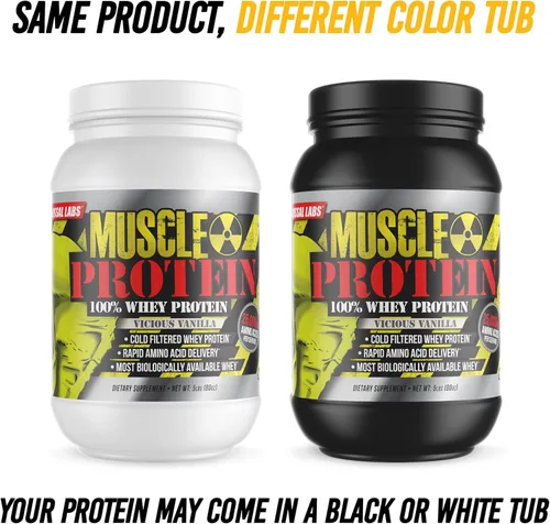 Miniatura 17 de COLOSSAL LABS Muscle Protein - Polvo de suero de leche [5 libras/paquete de 1] – Filtrado en frío, 0.88 oz de proteína pura, 0.18 oz de BCAA