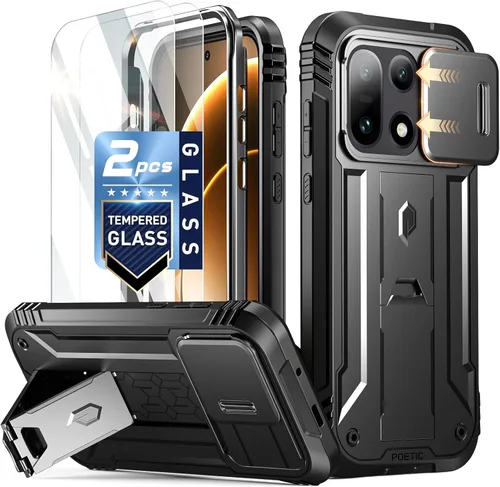 Miniatura 13 de Funda Poetic Revolution Compatible con OnePlus 12R 5G (2024), con protector de pantalla integrado, funciona con identificación por huellas