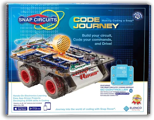 Miniatura 6 de Snap Circuits Explore Coding, juguete de construcción STEM para edades de 8 a 108 años, exclusivo de Amazon