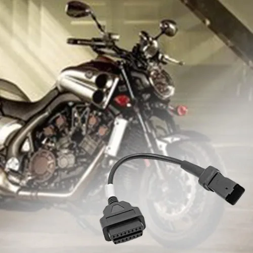 Miniatura 4 de OBD 4 Pin Adaptador de motocicleta 4Pin OBD2 Motorrad Moto Cable Compatible para Ducati Conector para Diavel/Multistrada 1200/Panigale 1199/Monster