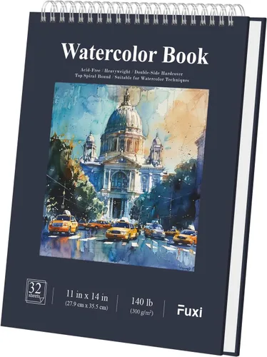 Miniatura 42 de Cuaderno de bocetos de 9 x 12 pulgadas, bloc de bocetos con espiral superior, paquete de 4 blocs de 100 hojas cada uno