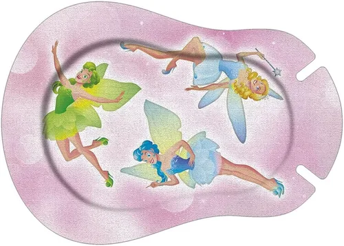 Miniatura 2 de Ortopad® Parches adhesivos de bambú para niñas, paquete de 30, tamaño mediano, hadas, estrellas arcoíris, fantasía
