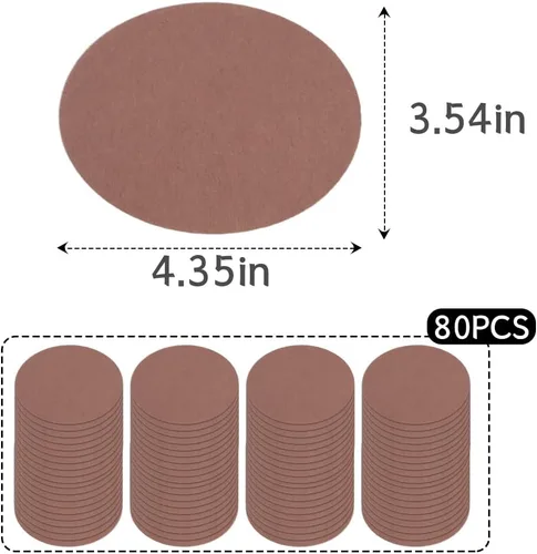 Miniatura 4 de Paquete de 80 cintas de parches de fricción antirozaduras para el interior del muslo, 4.53 pulgadas de largo x 3.54 pulgadas de ancho, adhesivos
