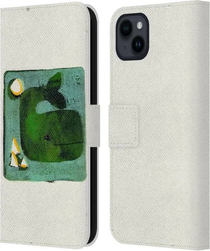 Miniatura 7 de Head Case Designs Officially Licensed Wyanne Blue Watercolour Bear Animals 2 Leather Wallet Case Compatible with Apple iPhone 15 Plus