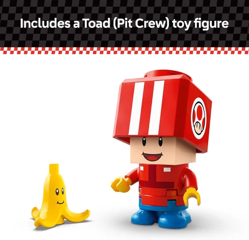 Miniatura 4 de LEGO Super Mario: Kit estándar de Mario Kart, juego de construcción de juguetes coleccionables para niños, niños y niñas, a partir de 7 años