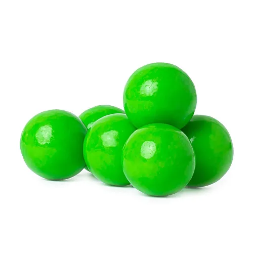 Miniatura 2 de Bayside Candy Bolas de chicle grandes de 1 pulgada - Colección de chicles de colores - Máquina de chicles - Bolas de chicle verdes de 1 pulgada