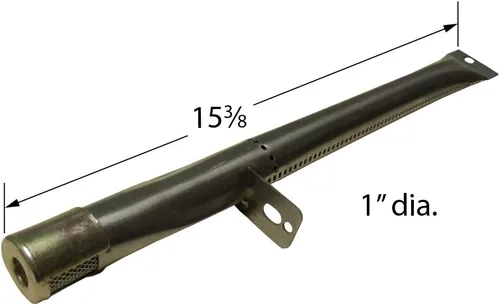 Miniatura 2 de Music City Metals 19511 - Quemador de acero inoxidable para parrilla de gas modelo Brinkmann 810-3660-S