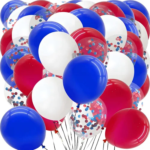 Miniatura 8 de Globos verdes con globos de confeti, globos de látex de 12 pulgadas, 80 piezas para decoración de bodas, cumpleaños, baby shower, fiestas