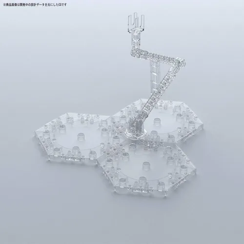 Miniatura 3 de Bandai Hobby - Accesorio - Base de acción 5 [Color transparente] Kit