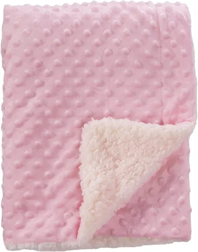 Miniatura 19 de CREVENT Manta de bebé de minky para niñas y niños, manta suave de felpa para recién nacidos - 30 x 40 pulgadas (Animal)