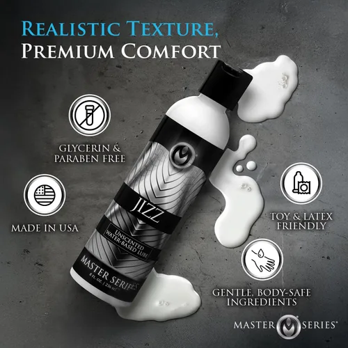Miniatura 4 de MASTER SERIES Crema blanca untuosa sin perfume a base de agua Body Glide 473 ml para hombres, mujeres y parejas, fórmula no mancha, textura espesa