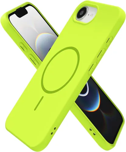 Miniatura 143 de oakxco Funda de silicona Mag Safe para iPhone 17 Pro Max, funda magnética delgada y fina compatible con carga inalámbrica MagSafe, bonita funda Negro